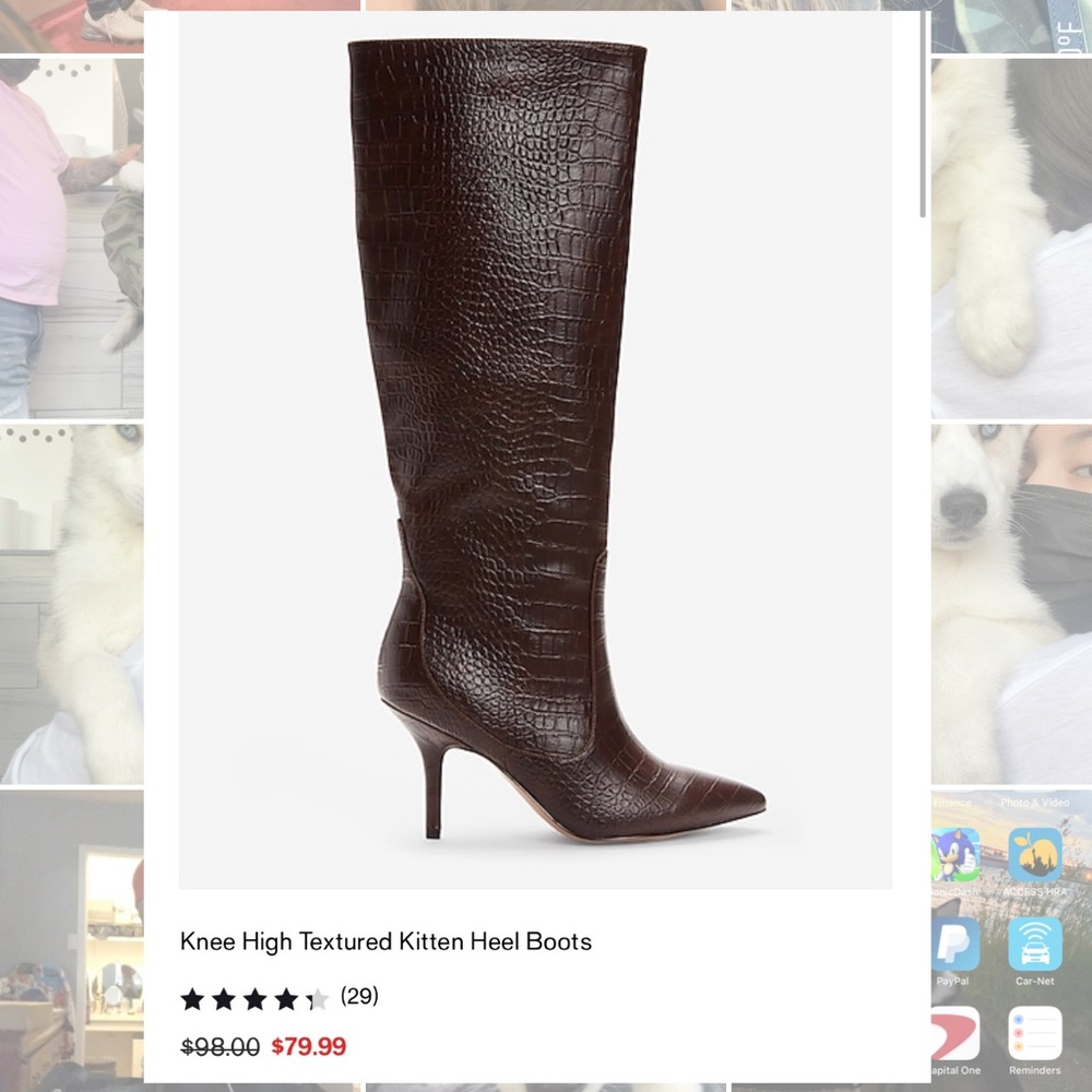 Express brand new boots